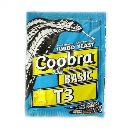 Turbo yeast alcohol "COOBRA" BASIC T3 (90 gr) в Белгороде