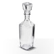Бутылка (штоф) "Элегант" стеклянная 0,5 литра с пробкой  в Белгороде