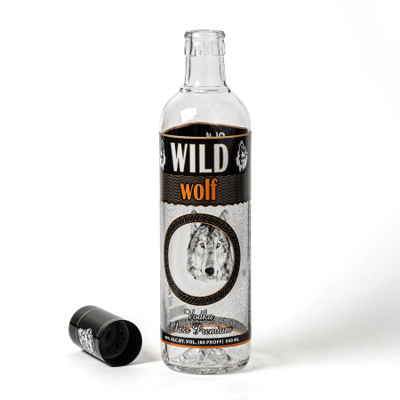 Souvenir bottle "Wolf" 0.5 liter в Белгороде