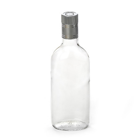 Бутылка "Фляжка" 0,5 литра с пробкой гуала в Белгороде